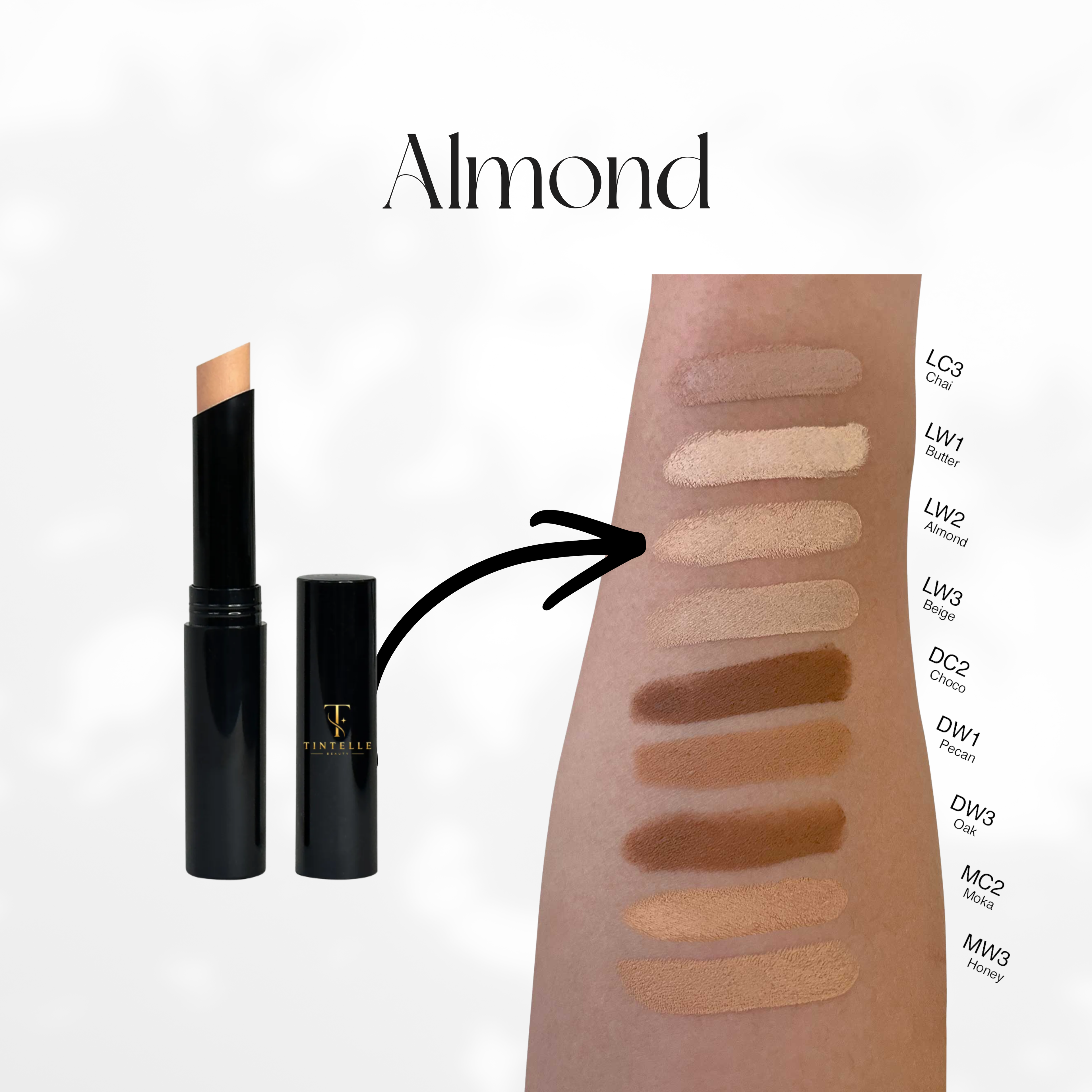 Creme Concealer Stick - Almond